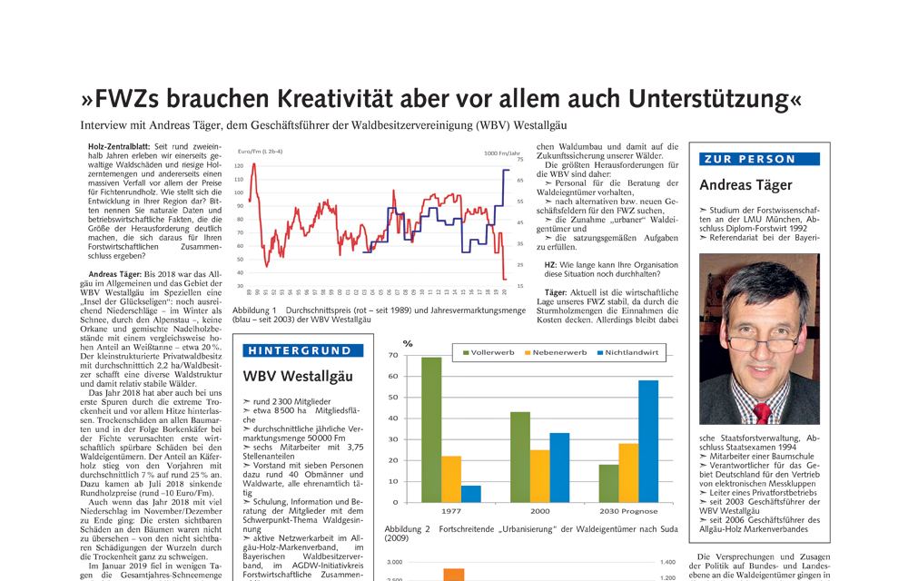 FWZs brauchen Kreativität und Unterstützung